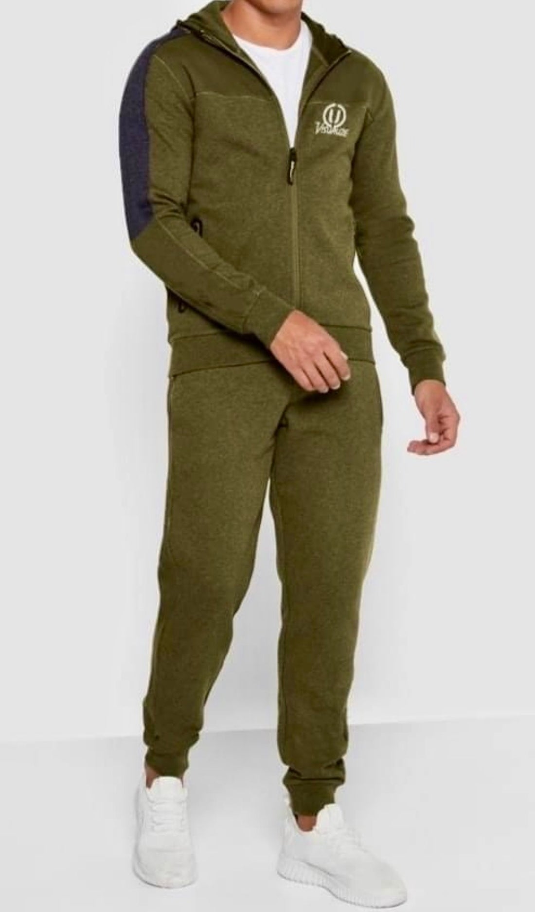 Men’s Hooded Tracksuit & Jogger Set – Premium Denim Blue Athleisure Co-Ord | MH