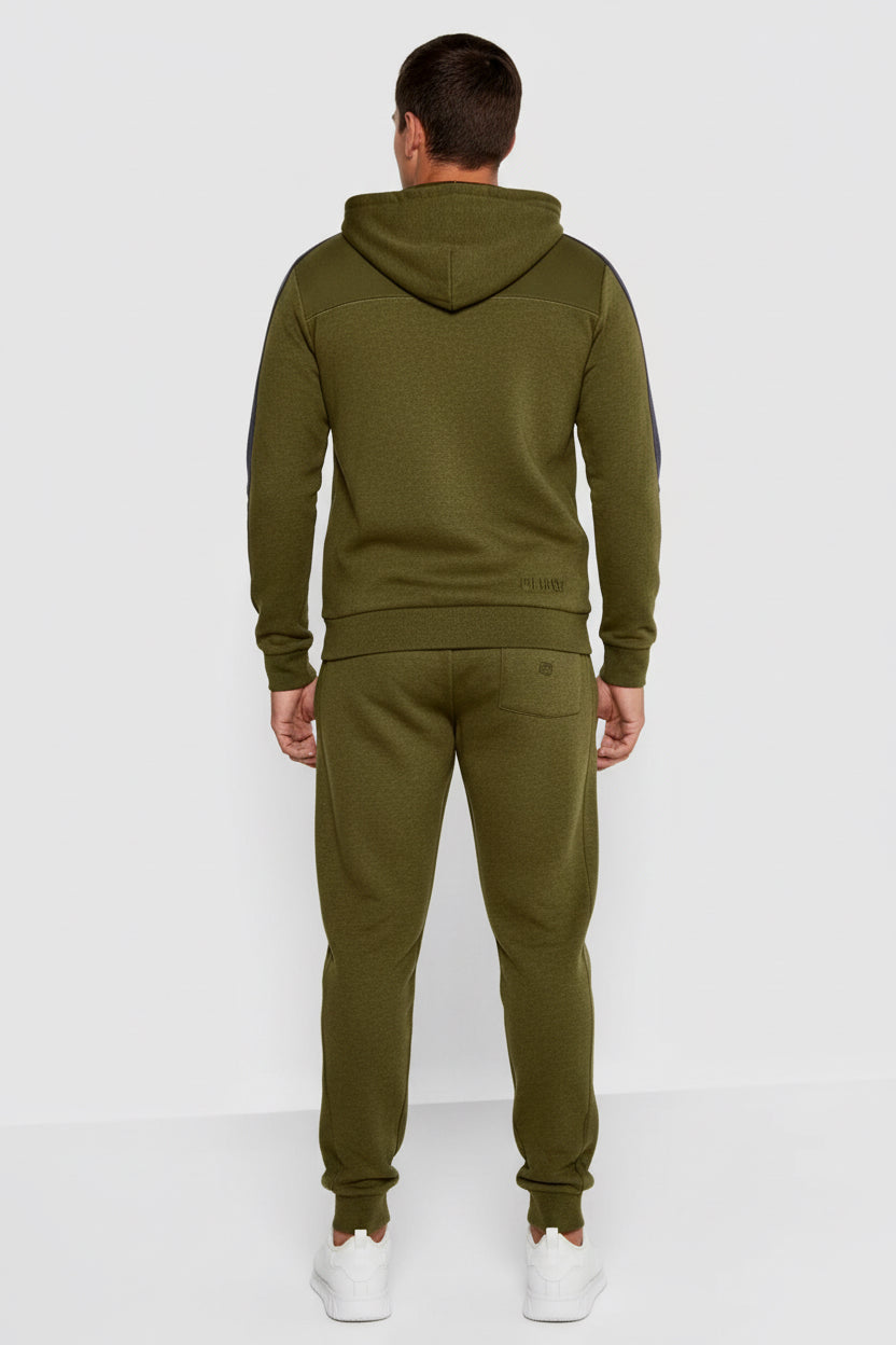 Men’s Hooded Tracksuit & Jogger Set – Premium Denim Blue Athleisure Co-Ord | MH