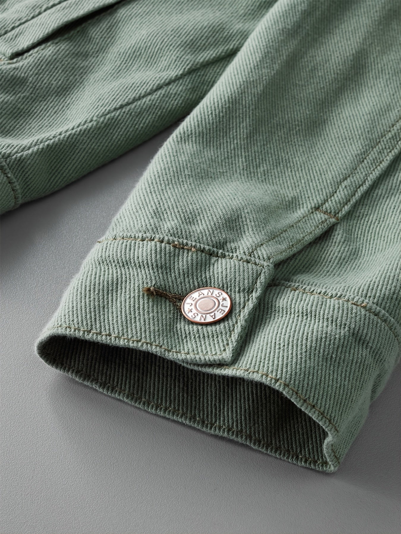 Distressed Ripped Denim Jacket for Men - Stylish Collar,