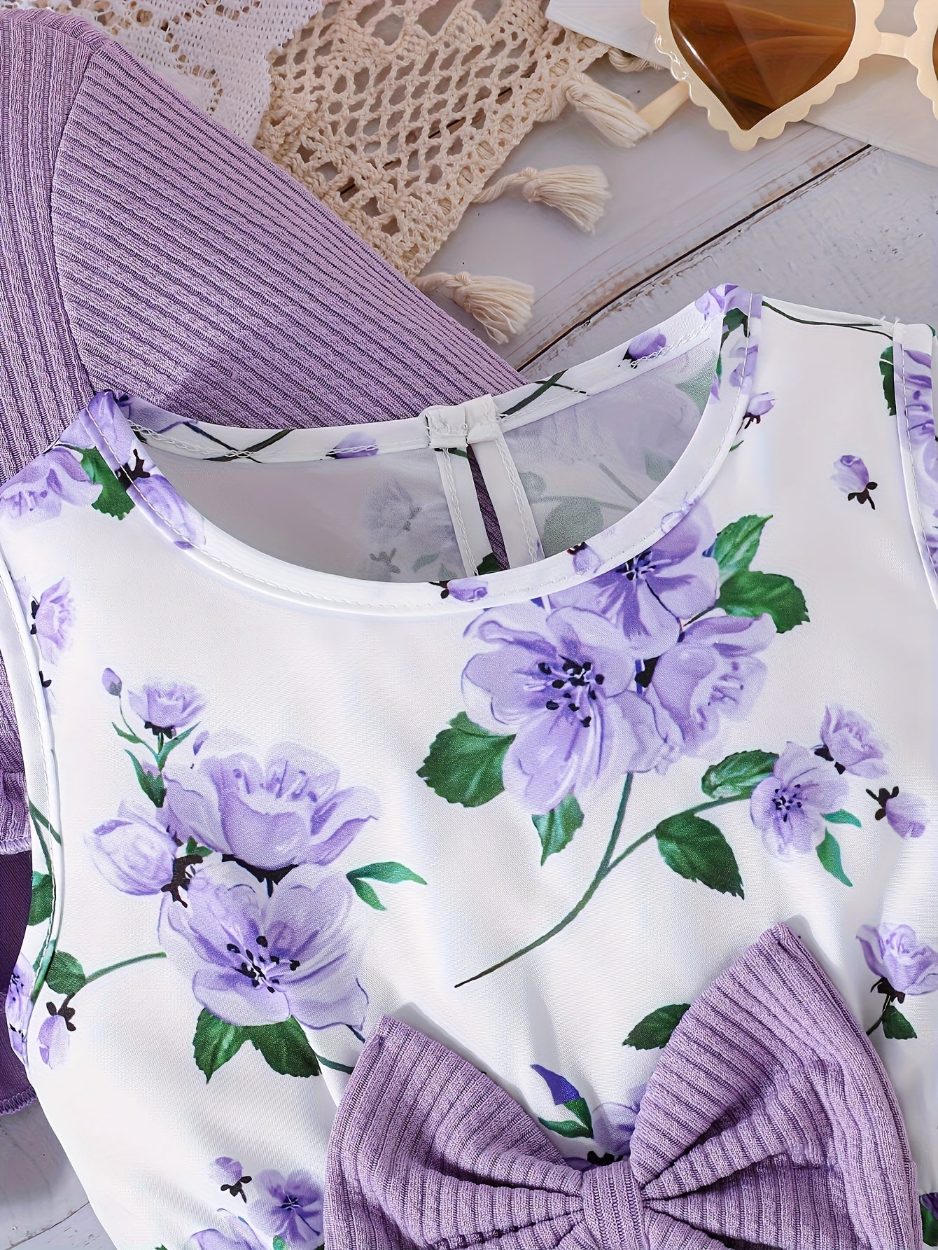 Girls' Fashion Princess Print Dress with Jacket./MH
