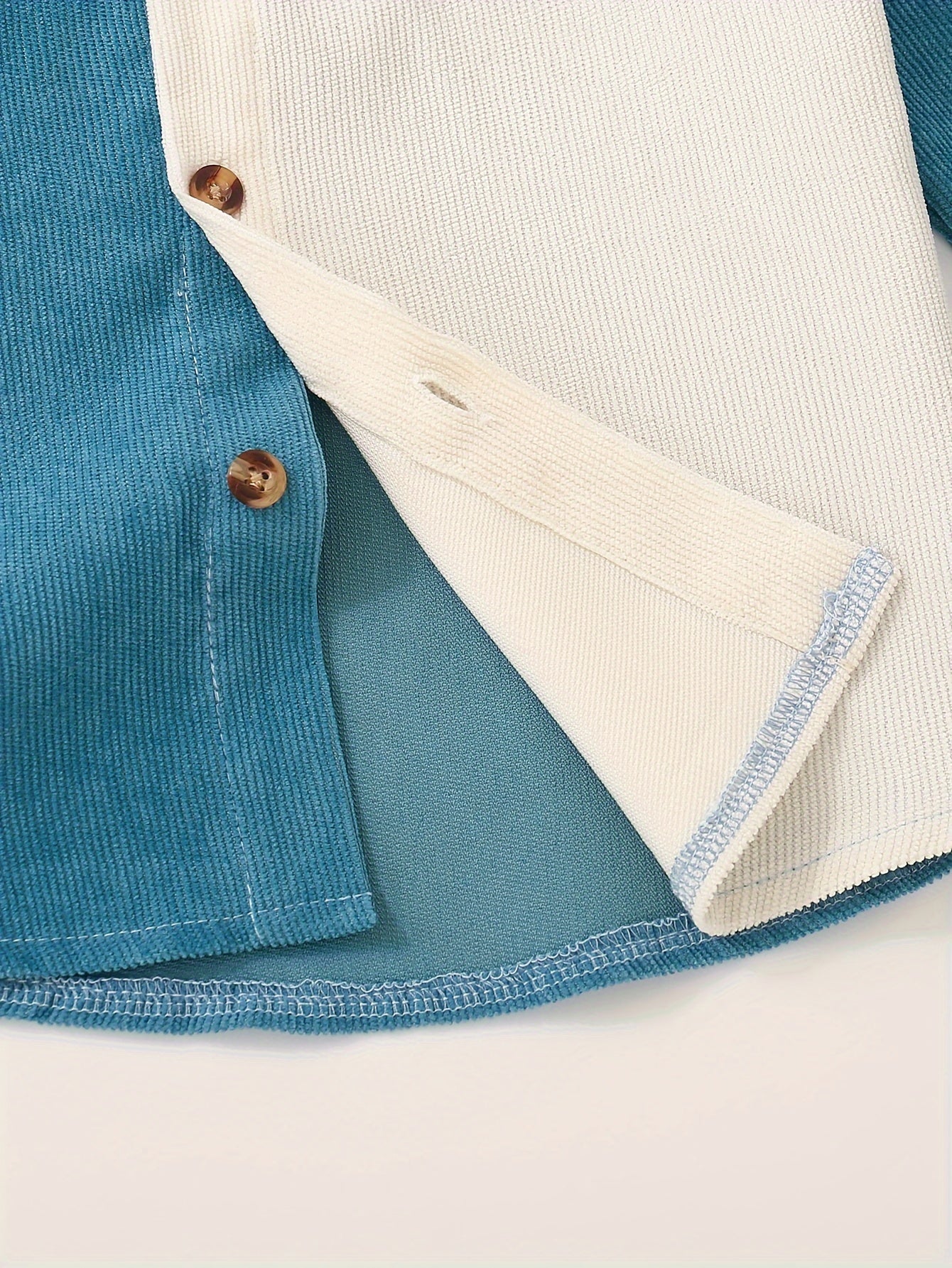 Toddler Boys Long Sleeve Color Block Shirt Top Kids Clothes For Spring Autumn.