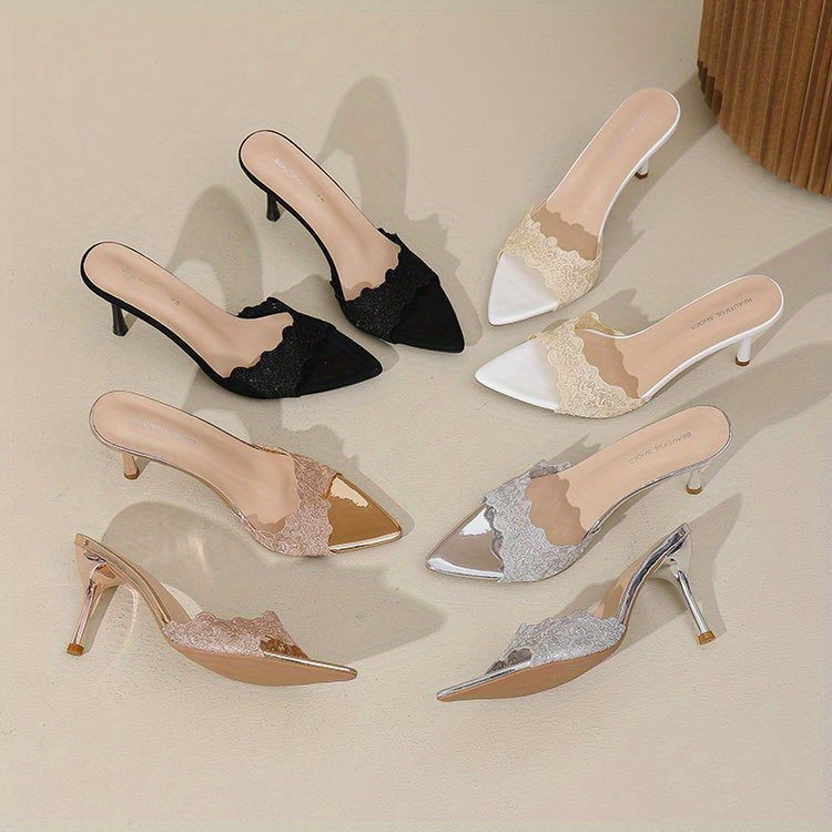 Women'S Lightweight Lace-Up High Heel Sandals - /MH