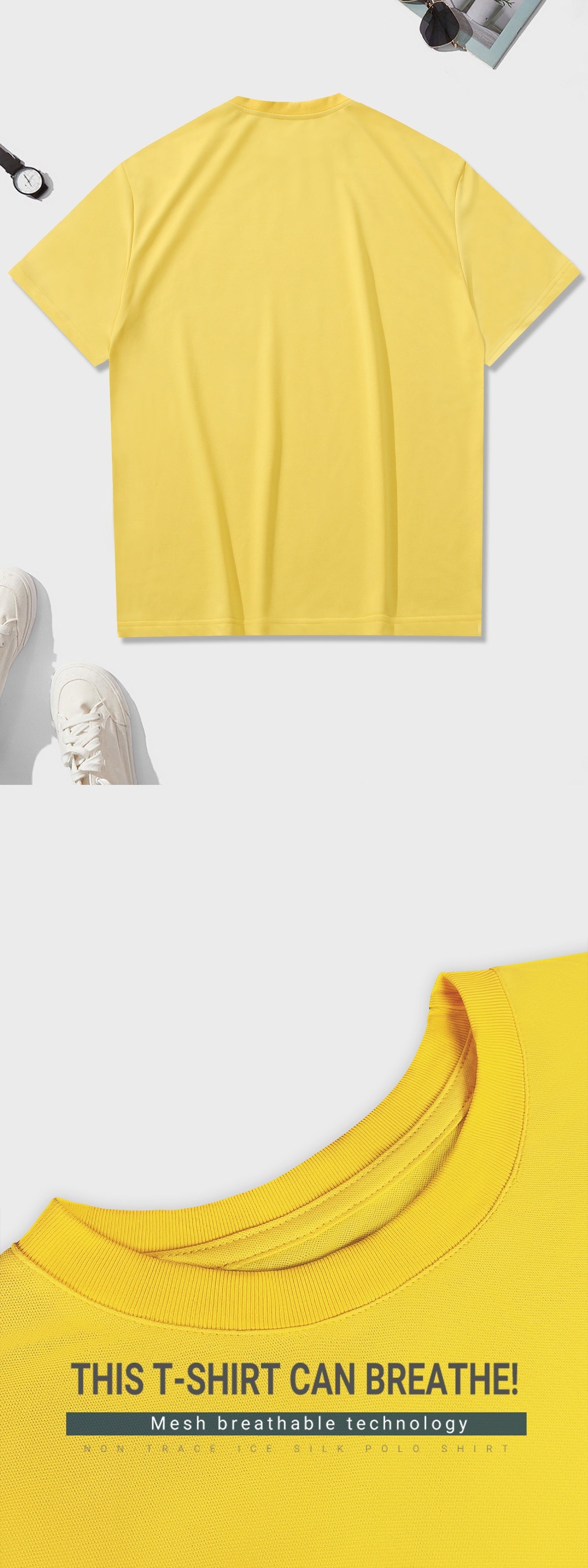 Men's Fashion Plus Size T-Shirts - Casual Streetwear Crew Neck.