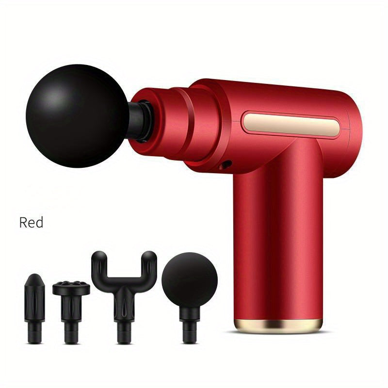 ProRelax Deep Tissue Muscle Massager Gun - Soothing Body, Back and Neck Relaxation with Compact Elegant Design, Perfect Holiday Gift for Athletes and Fitness Enthusiasts