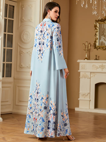 [Pearl A-Line Dress] Cute A-Line Long Sleeve Dress./MH