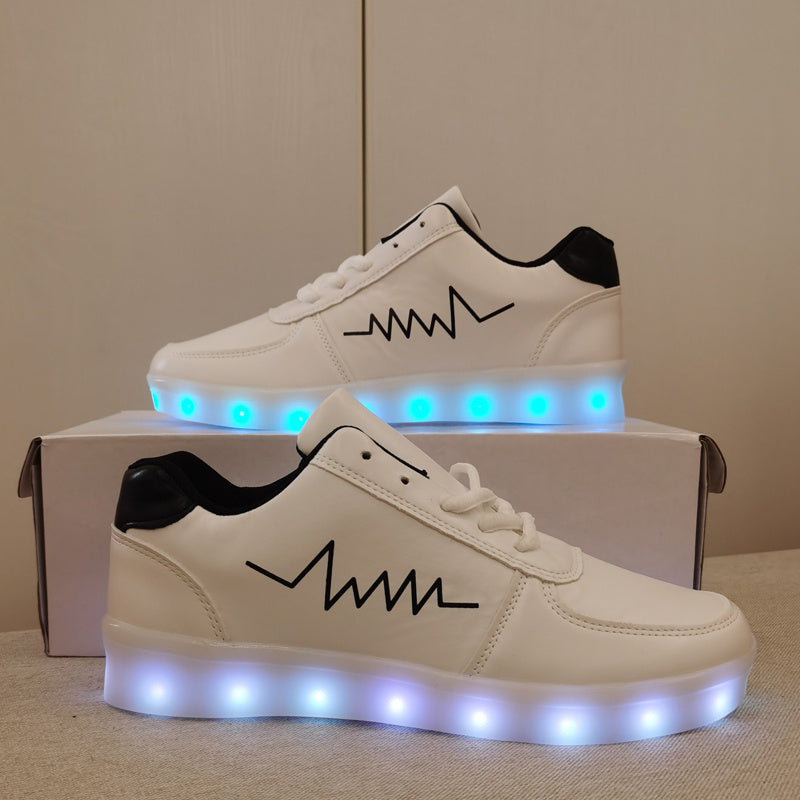 Women's Colorful Luminous Sneakers,