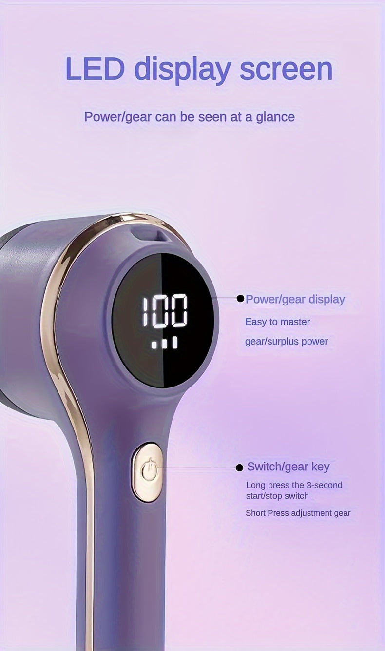 1set, Fabric Shaver, Electric Lint Remover, USB Rechargeable Sweater .