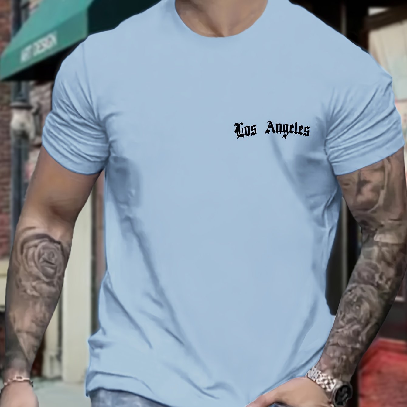 Men's Fashion Plus Size T-Shirts - Casual Streetwear Crew Neck.