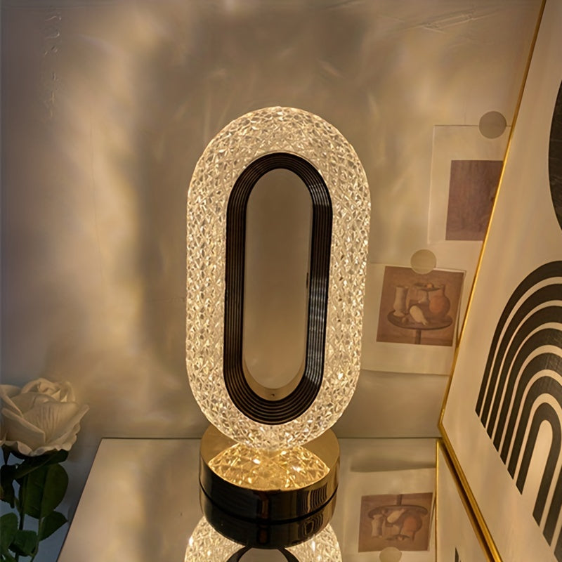 1pc Table Lamp, Simple Decoration Bedroom Table Lamp, Living Room Bedside Decoration, Birthday Gift