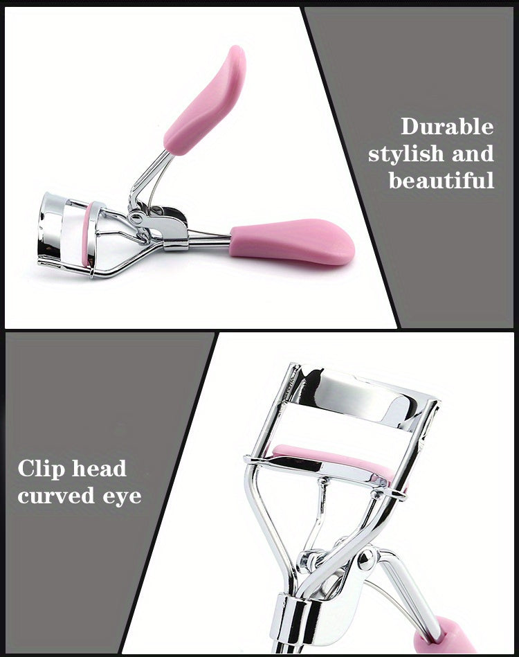 1pc Eyelash Curler, Cosmetic Makeup Tools Clip Lash Curler, Lash Lift Tool, Natural Eyelash Curls, Long Lasting, Fits All Eye Shapes, For Women Curled Eyelashes