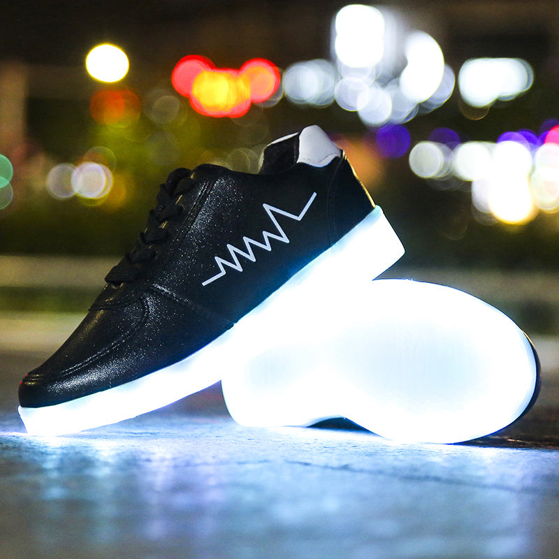 Women's Colorful Luminous Sneakers,