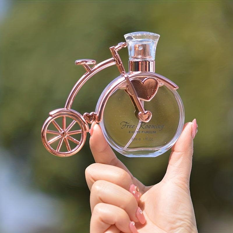 Cute Bike Shape Eau De Toilette Spray For Women, Refreshing And Long Lasting Fragrance With Floral And Fruity Notes, Perfume For Dating And Daily Life, A Perfect Gift For Her