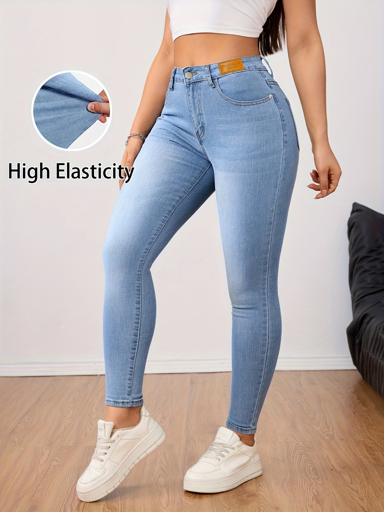 Women'S Skinny Jeans - Stretch Non- Pants, ./MH
