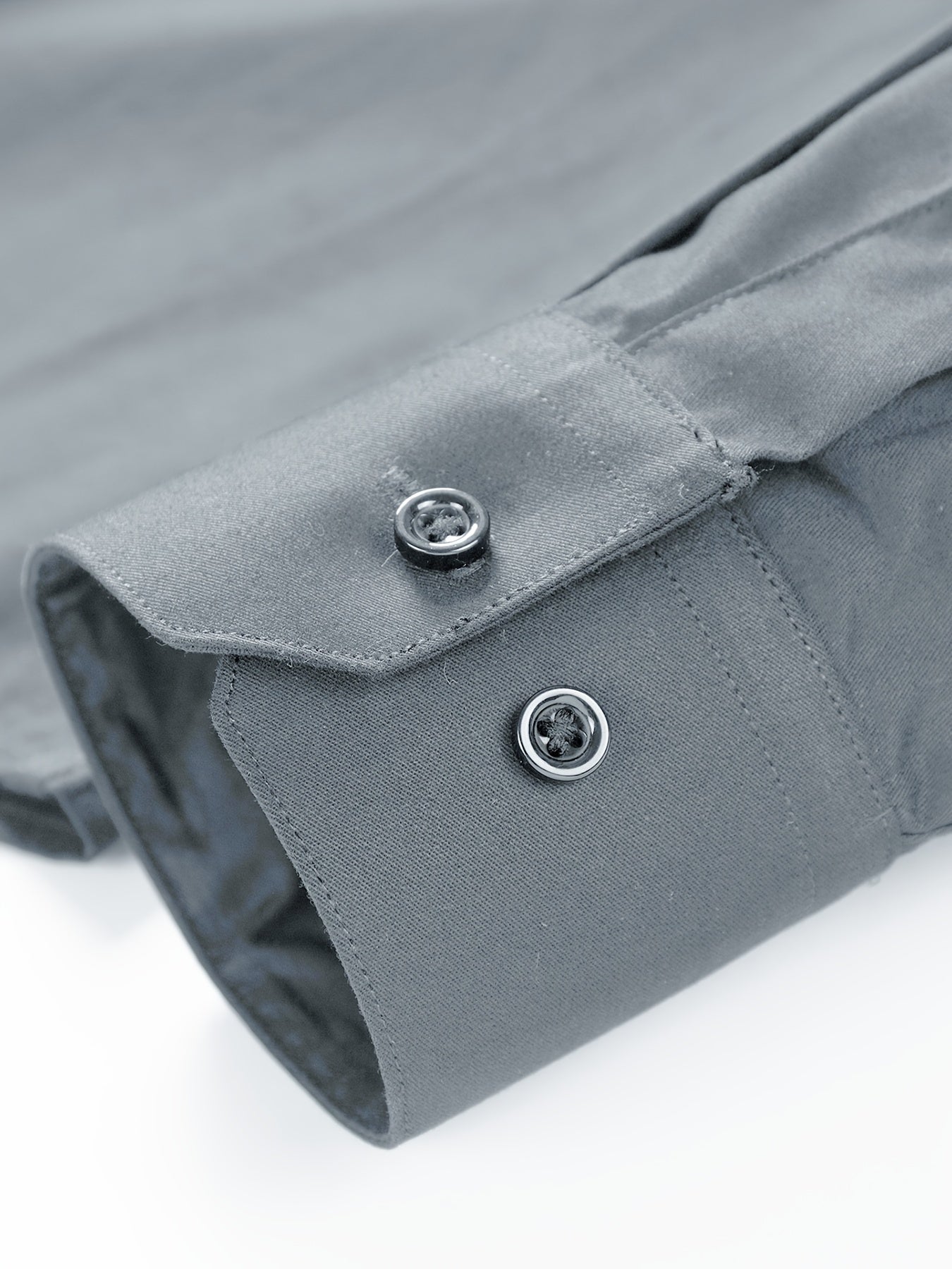 Men's Solid Color Mandarin Collar Design Dress Shirts,