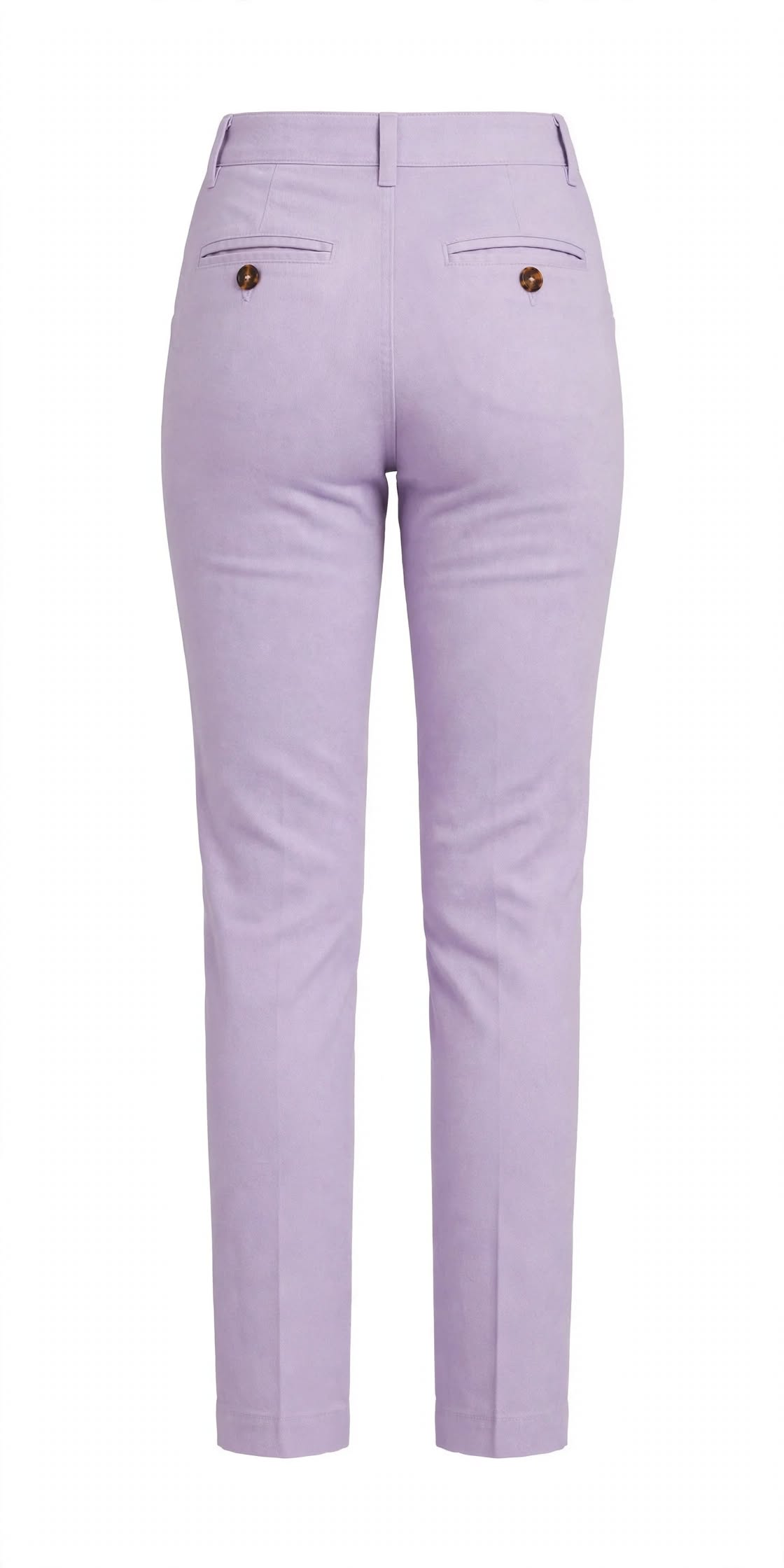 Women’s Lavender Slim Fit Chino Trousers | Stretch Cotton Casual Smart Pants | Sizes 26”–36”| MH