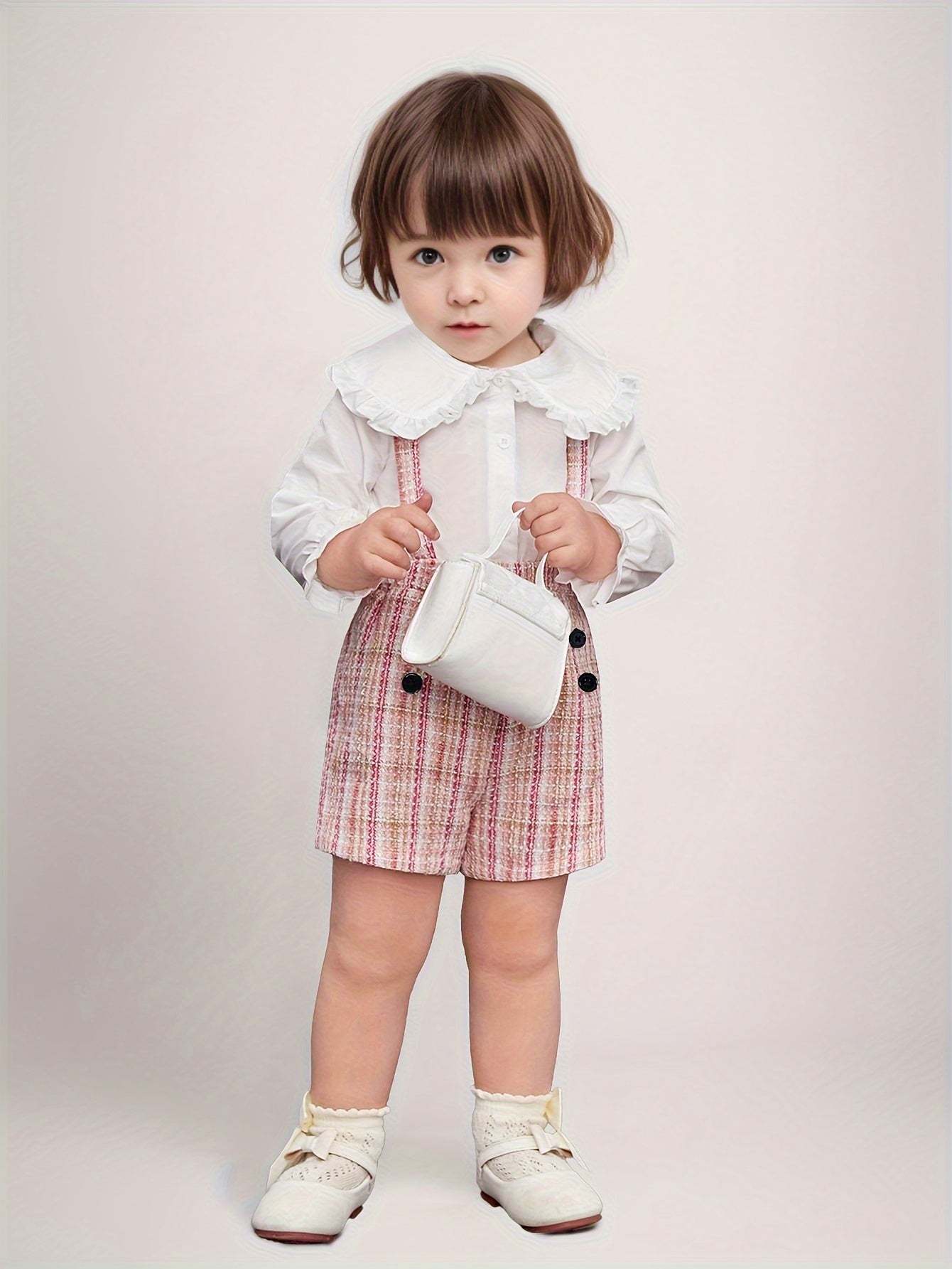 Baby Girls Summer Fashion Lace Lapel Single Breasted Cute.