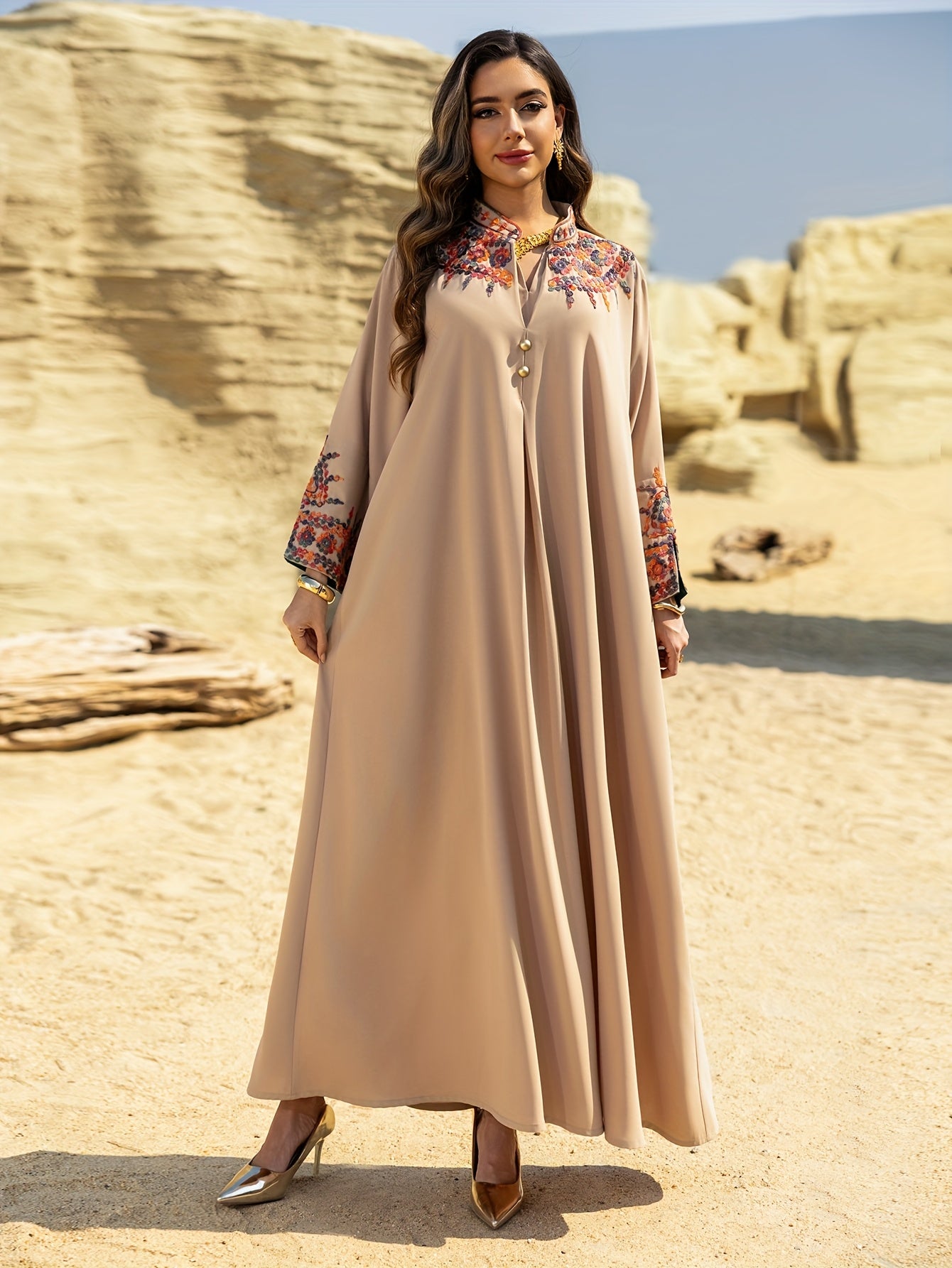 Elegant Jalabiya Dress for Muslim Women - ./MH