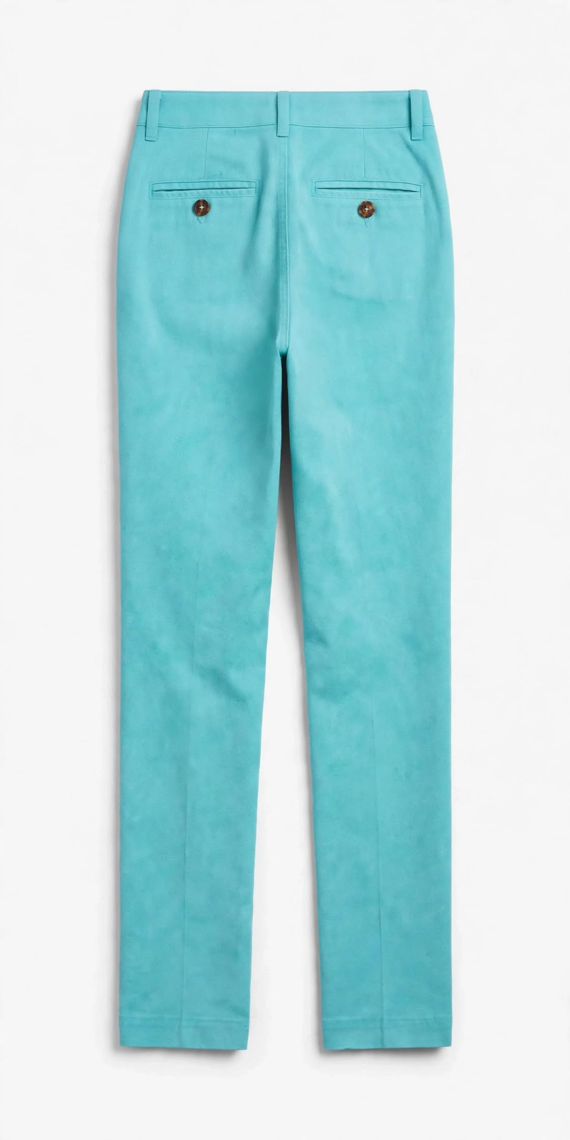 Women’s Turquoise Chino Pants Slim Fit Casual Trousers | Sizes 26-36 Waist | MH