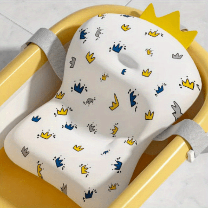 45.72*33.02 cm Newborn Toddler Bathtub Mat, Baby Bath Seat, Support Net, Baby Bath Mat, Baby Bath Cushion, Soft Anti-Slip Bath Pad, Toddler Bath Pillow, Christmas, Halloween, Thanksgiving Day Gift