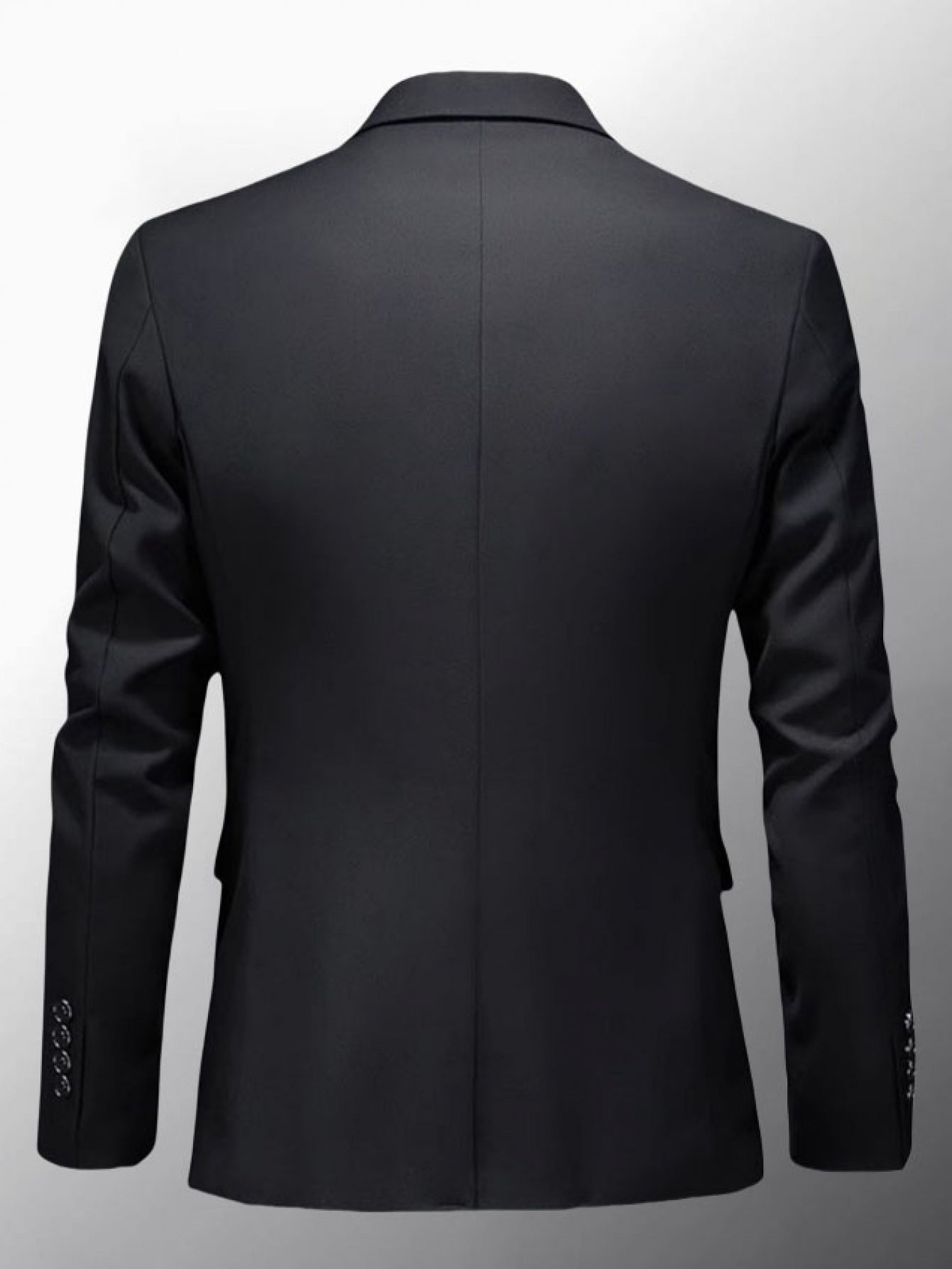 Men's Lightweight Tailored Single-Breasted Jacket.