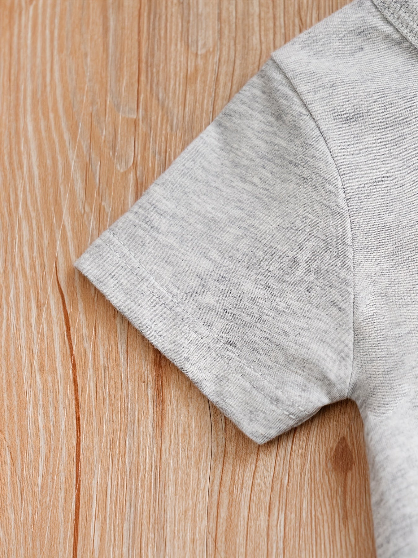 Baby Boys' Short Sleeve Romper Jumpsuit - Cute Cartoon Crocodile Print,