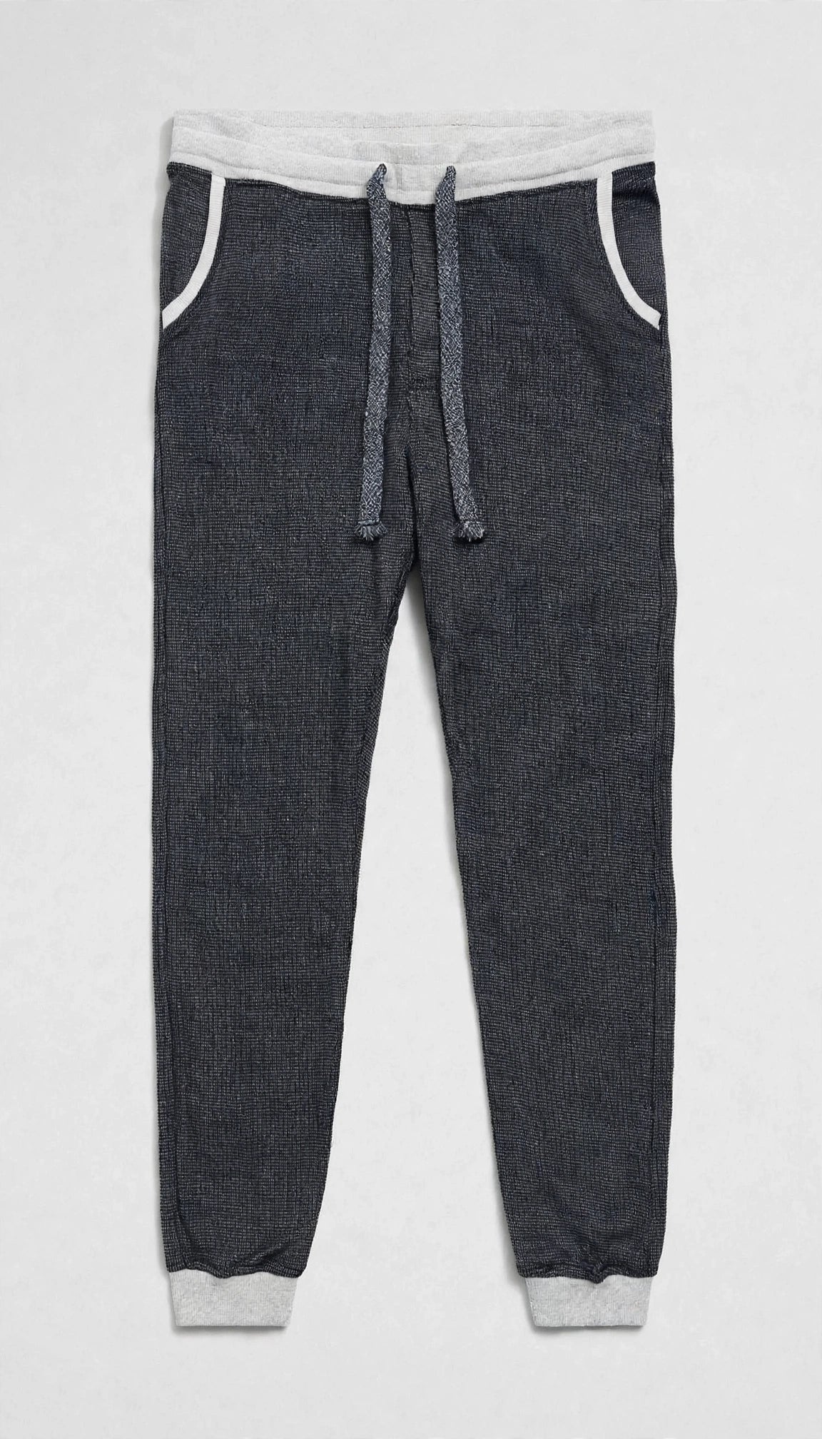 Men’s Grey Casual Jogger Pants S-XL - Comfortable Drawstring Trousers with Pockets | MH