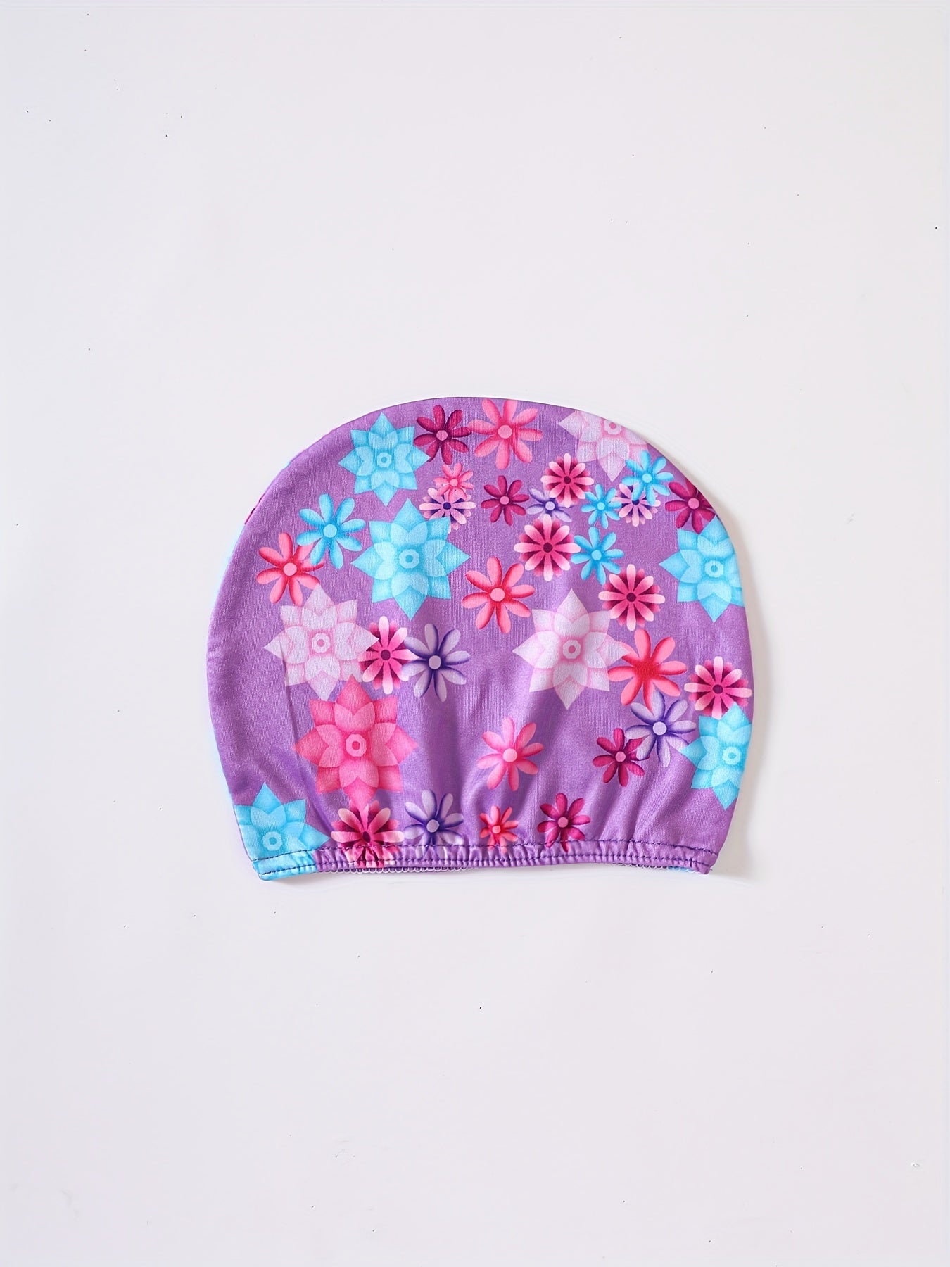2 Pcs Girl's Onesie Swimsuit & Swimming Cap,