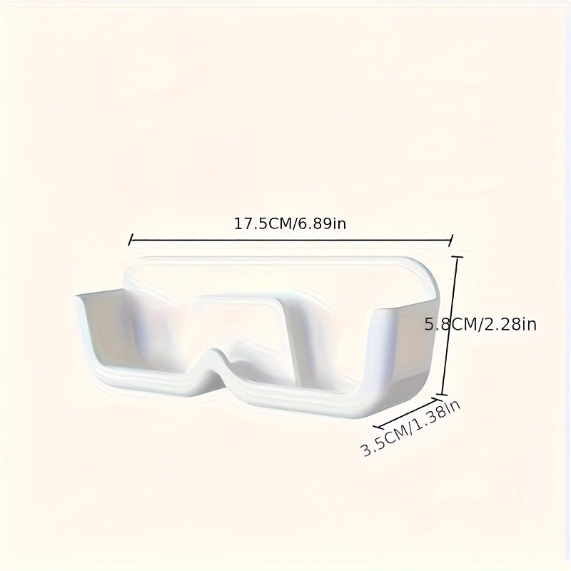 Wall-Mounted Eyeglass Organizer - Space-Saving Bathroom & Bedroom.