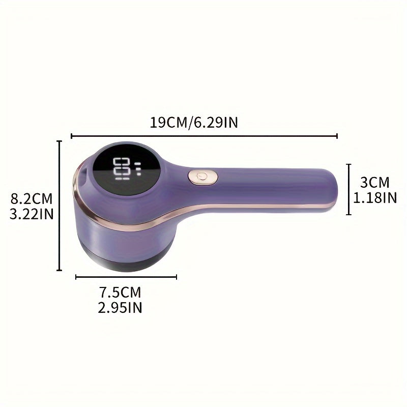 1set, Fabric Shaver, Electric Lint Remover, USB Rechargeable Sweater .