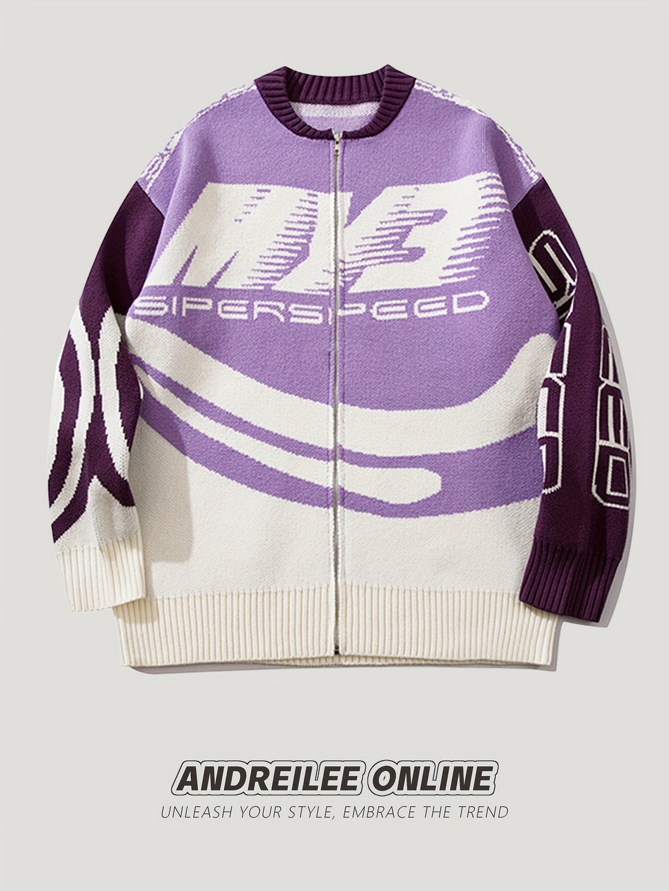 Retro Mid Stretch RIDER MORE Cardigan, Men's Casual Vintage.
