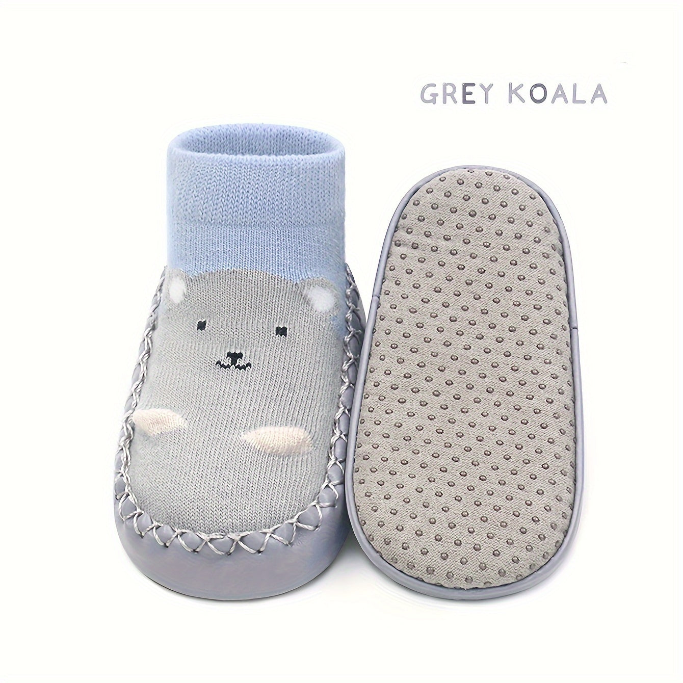 1 Pair Of Toddler's Novelty Cute Cartoon Floor Sock Shoes, /MH