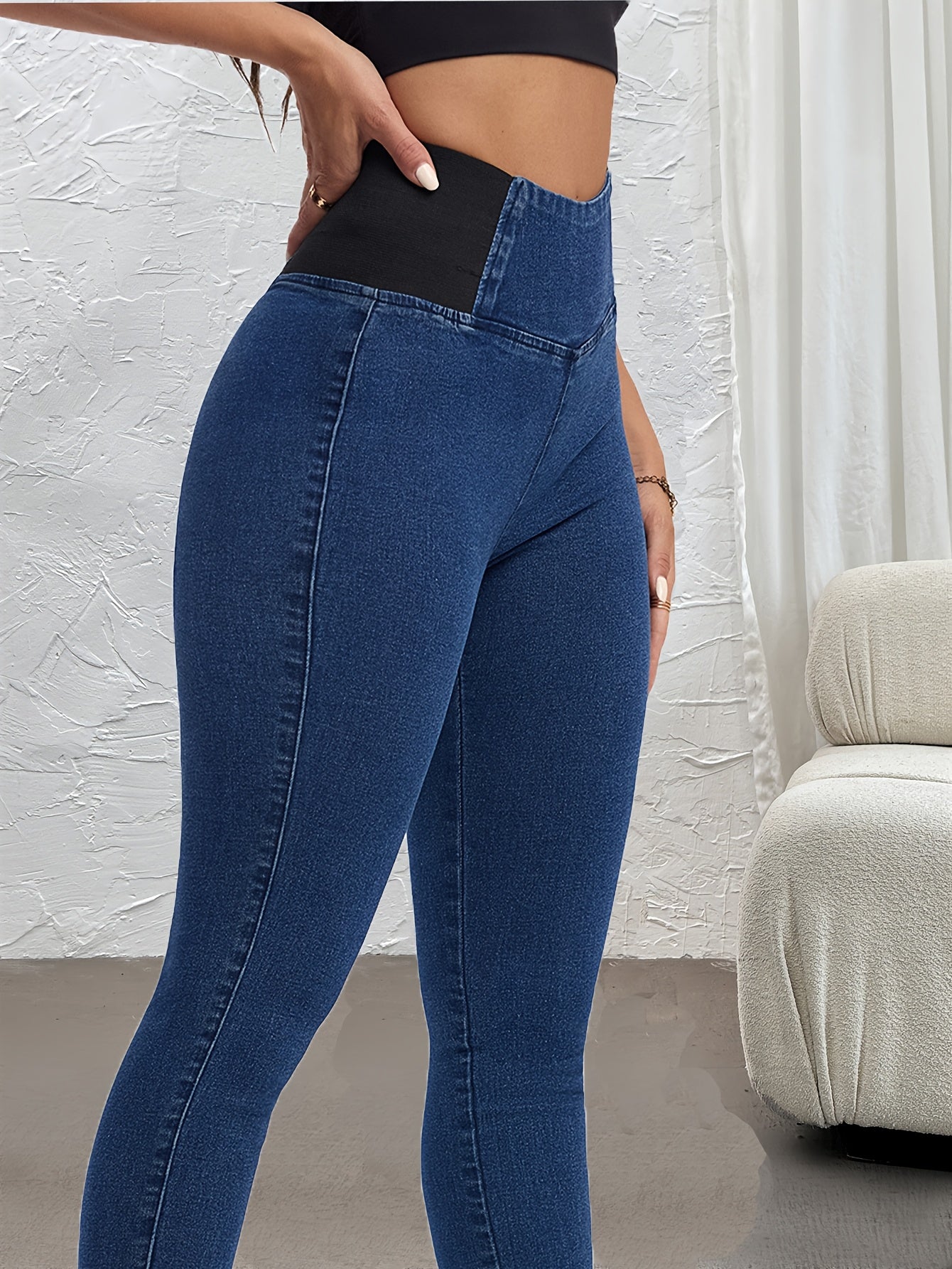 YIKENIU Women's Stretch Skinny Pants -/MH