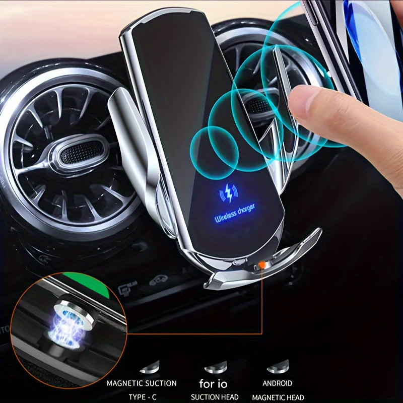 15W Vehicle Air Vent General Wireless Charging Phone Holder