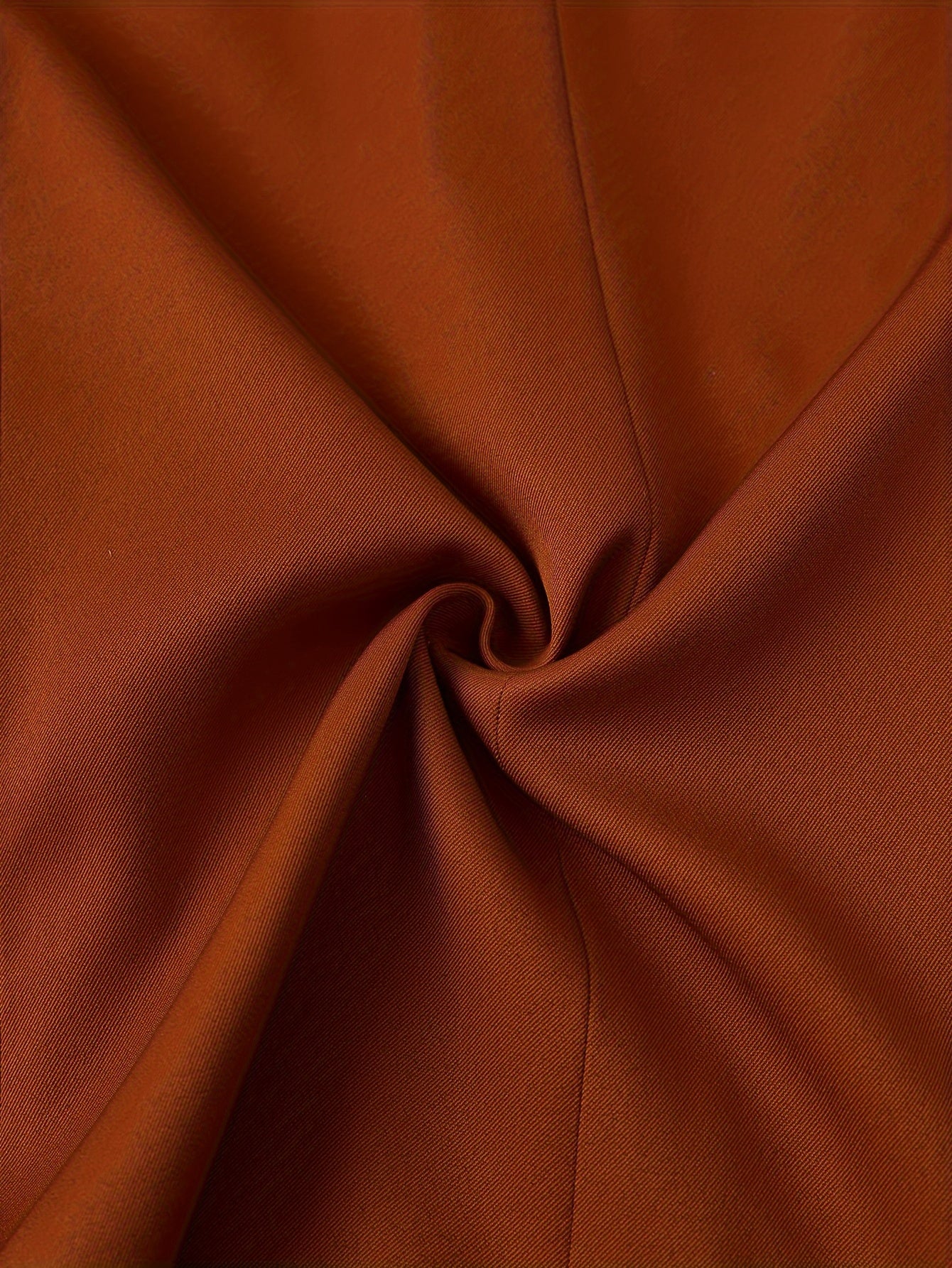 Elegant Office & Work Pants Set, Solid Color Double Breasted.