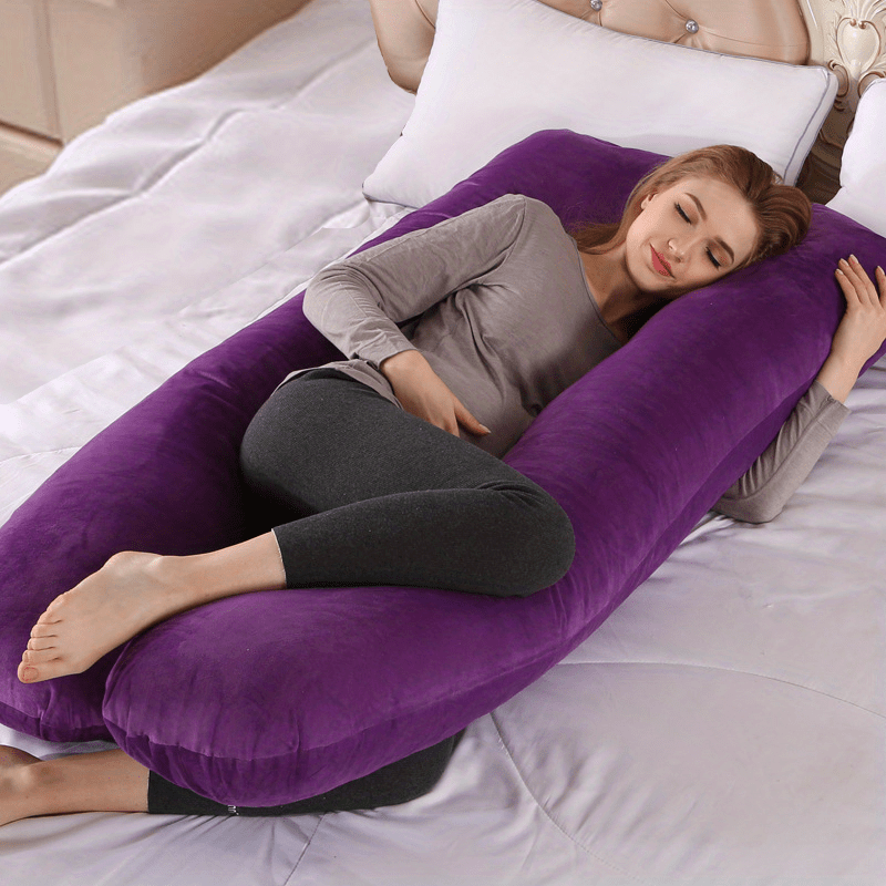 Ultimate Comfort For Expectant Mothers - U-shaped Pregnancy Pillow Strap With Multifunctional Waist Support Christmas, Halloween, Thanksgiving Day Gift
