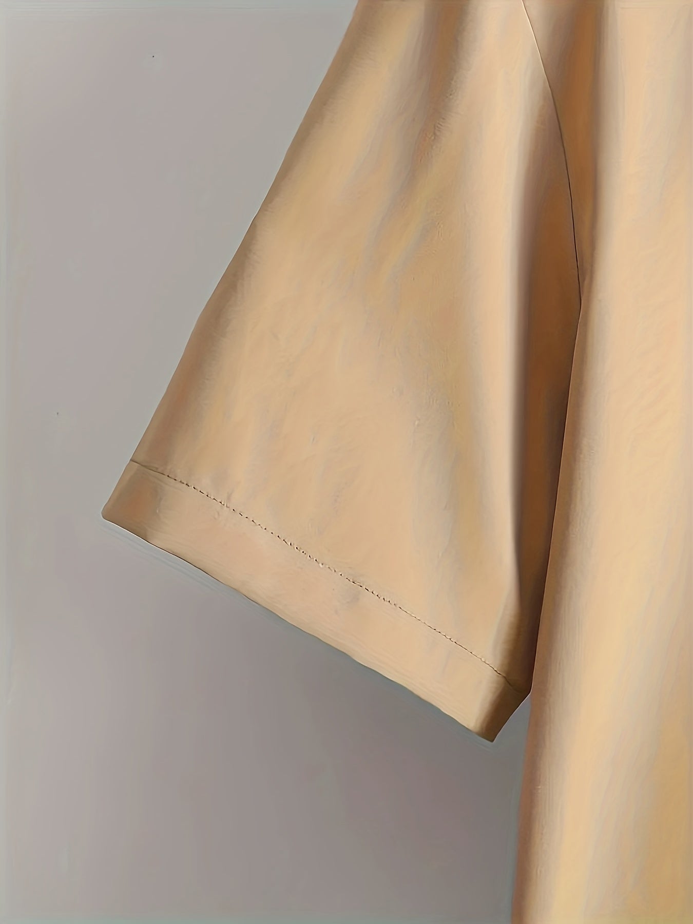 Abstract Painting Print, Men's 2Pcs Outfits, Casual Camp Collar Lapel Button Up.