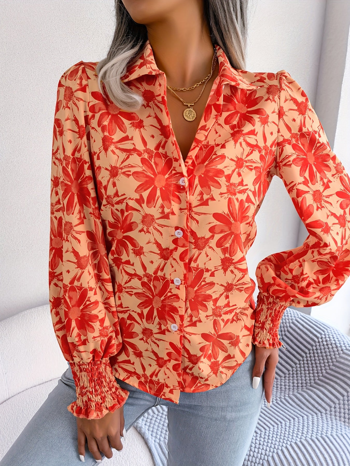 Long Sleeve Fashion Shirts Tops, Women's Clothing.