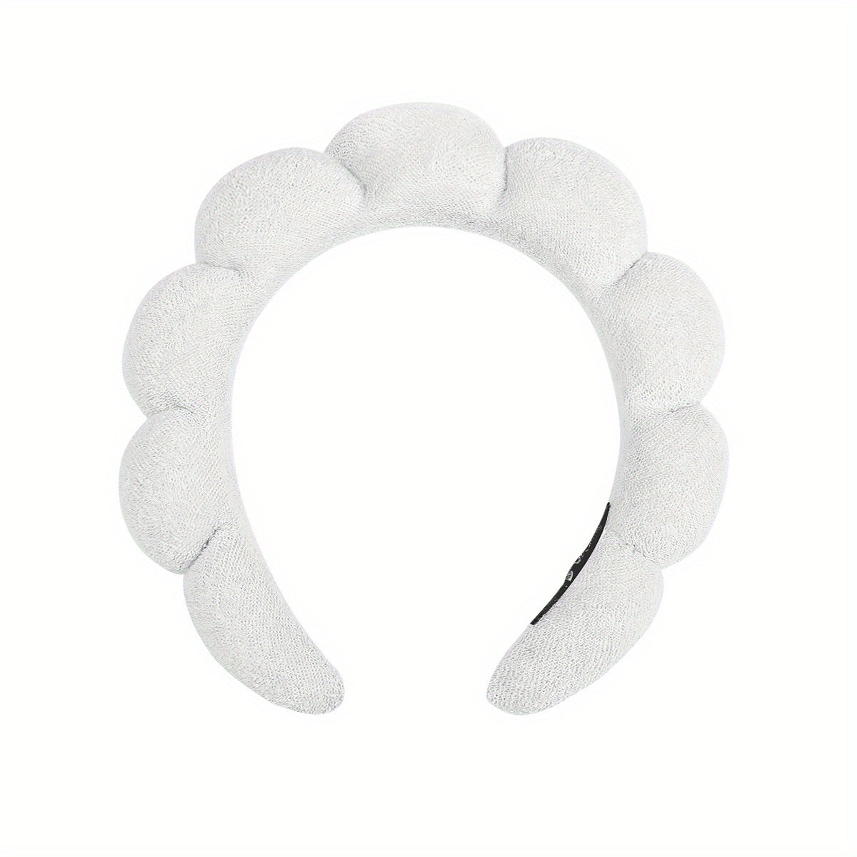 Spa Headband For Washing Face Sponge Makeup Skincare Headband Bubble Hairband For Women  ladies Fashion Headband Puffy Headwear Non Slip Thick Thin Hair Accessory