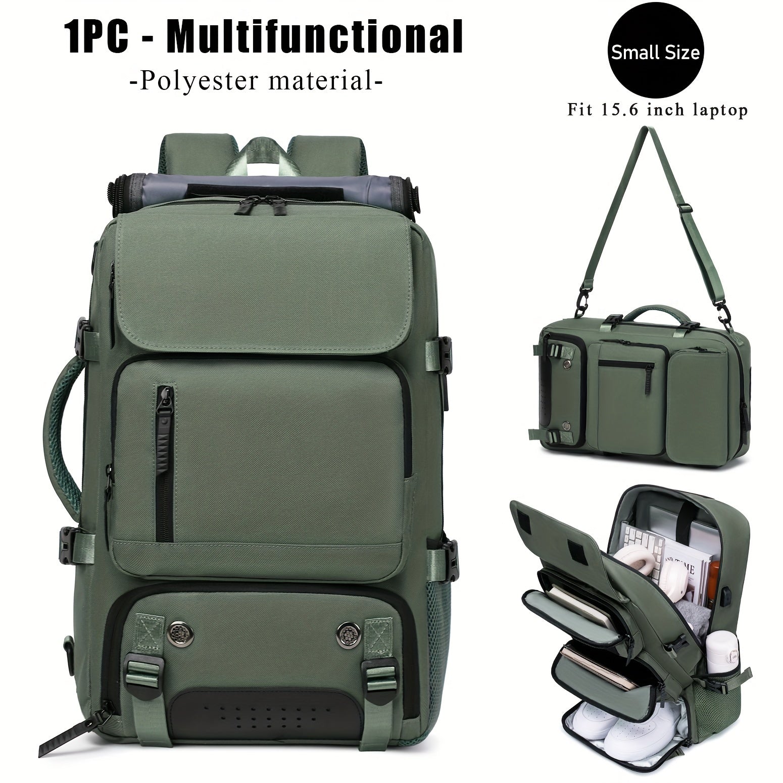 Versatile Large-Capacity Backpack for Men & Women