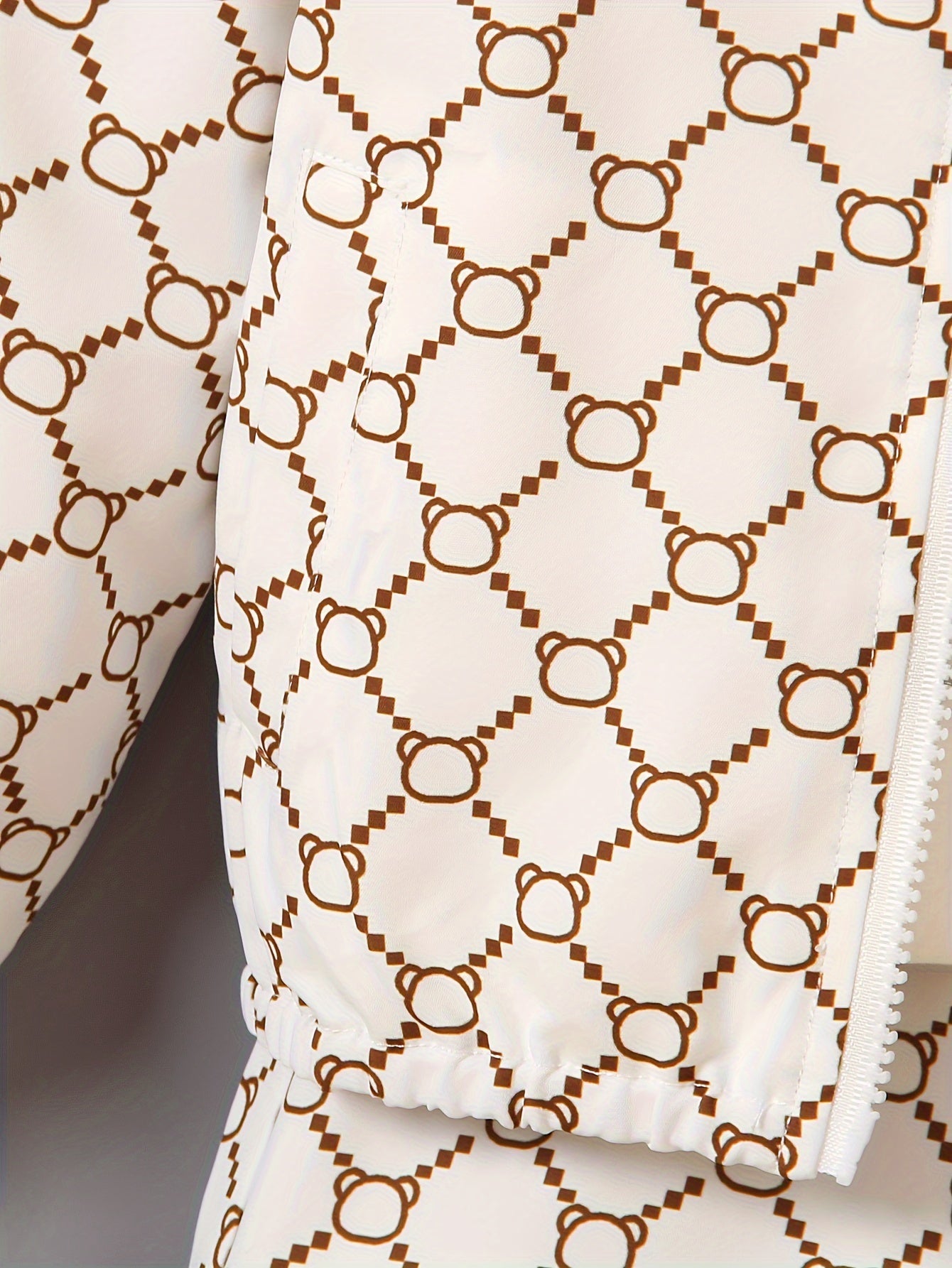 Kids Sporty Quick-Dry Woven Zip-Up Long Sleeve Jacket & Shorts Set,