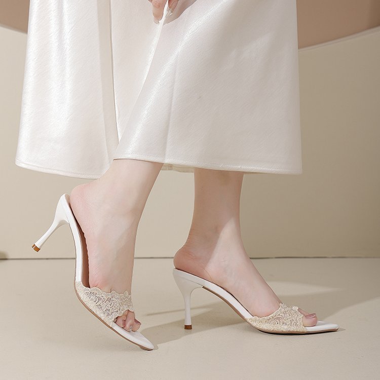 Women'S Lightweight Lace-Up High Heel Sandals - /MH