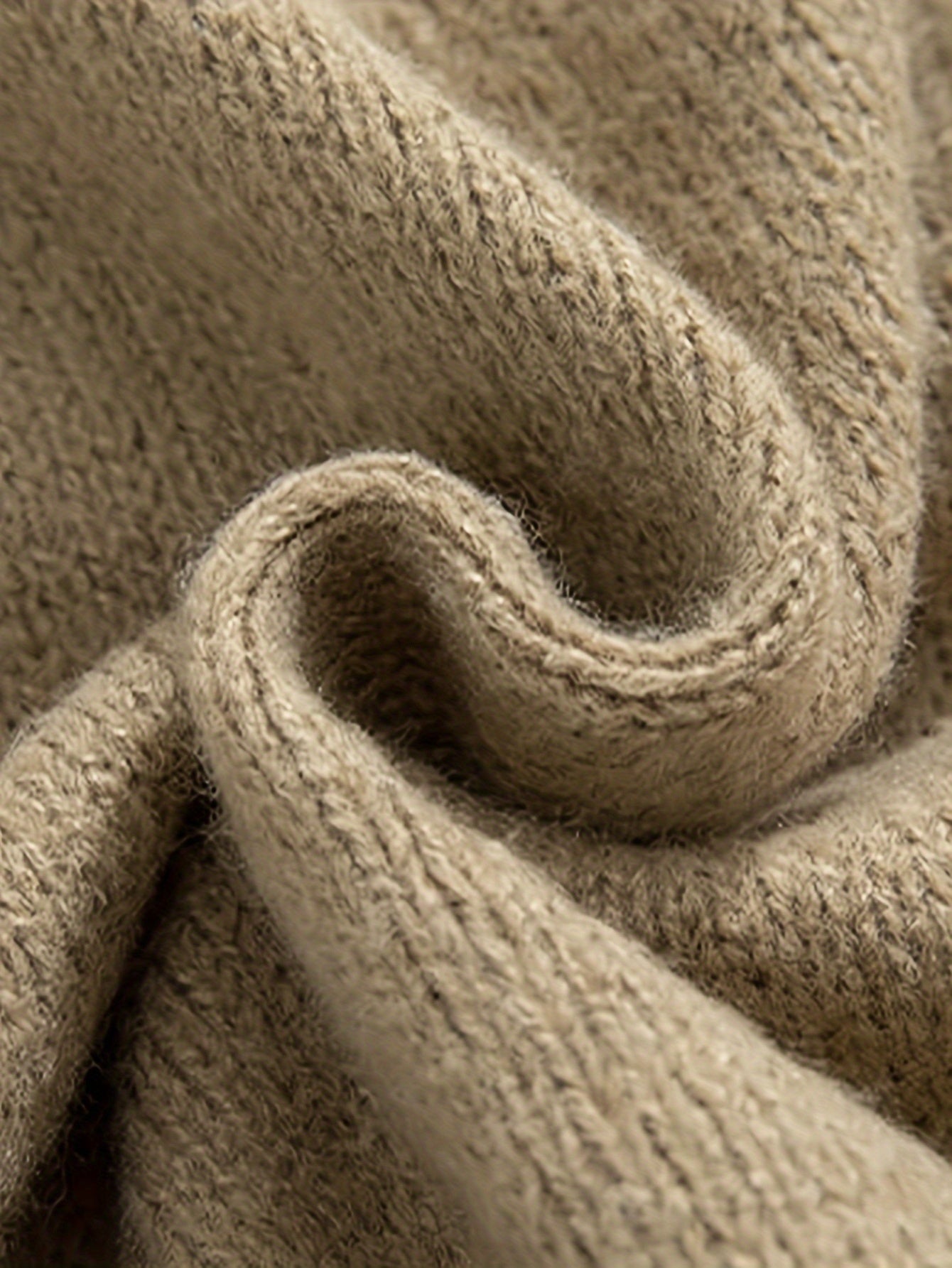 Two Knitted Sweater, Men's Casual Warm Mid Stretch Crew .