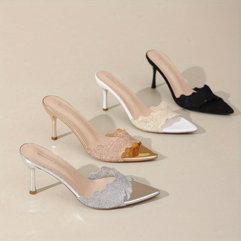 Women'S Lightweight Lace-Up High Heel Sandals - /MH
