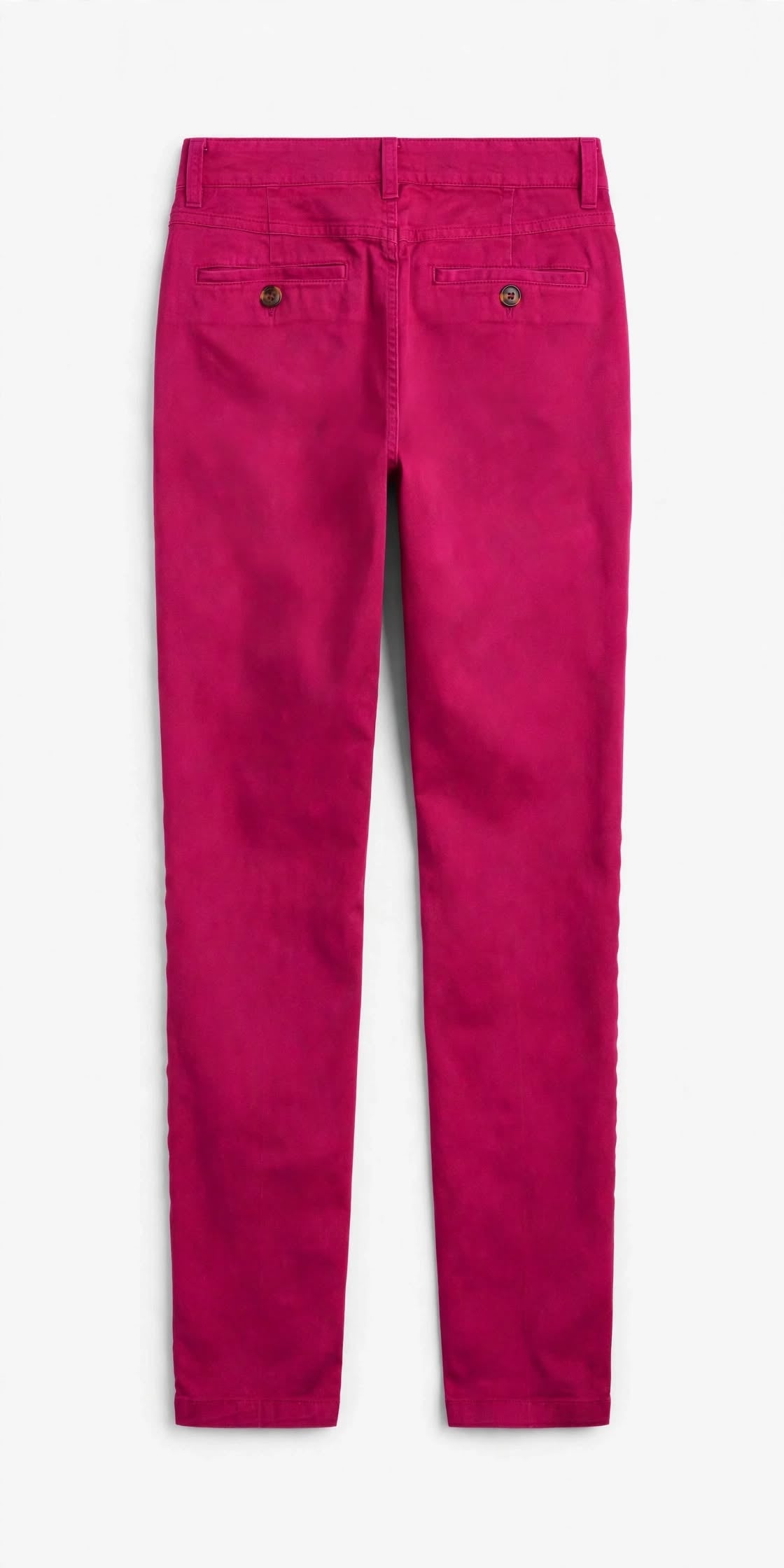 Women’s Fuchsia Magenta Chino Pants Slim Fit Super Stretch | Waist 26-36 Sizes | MH
