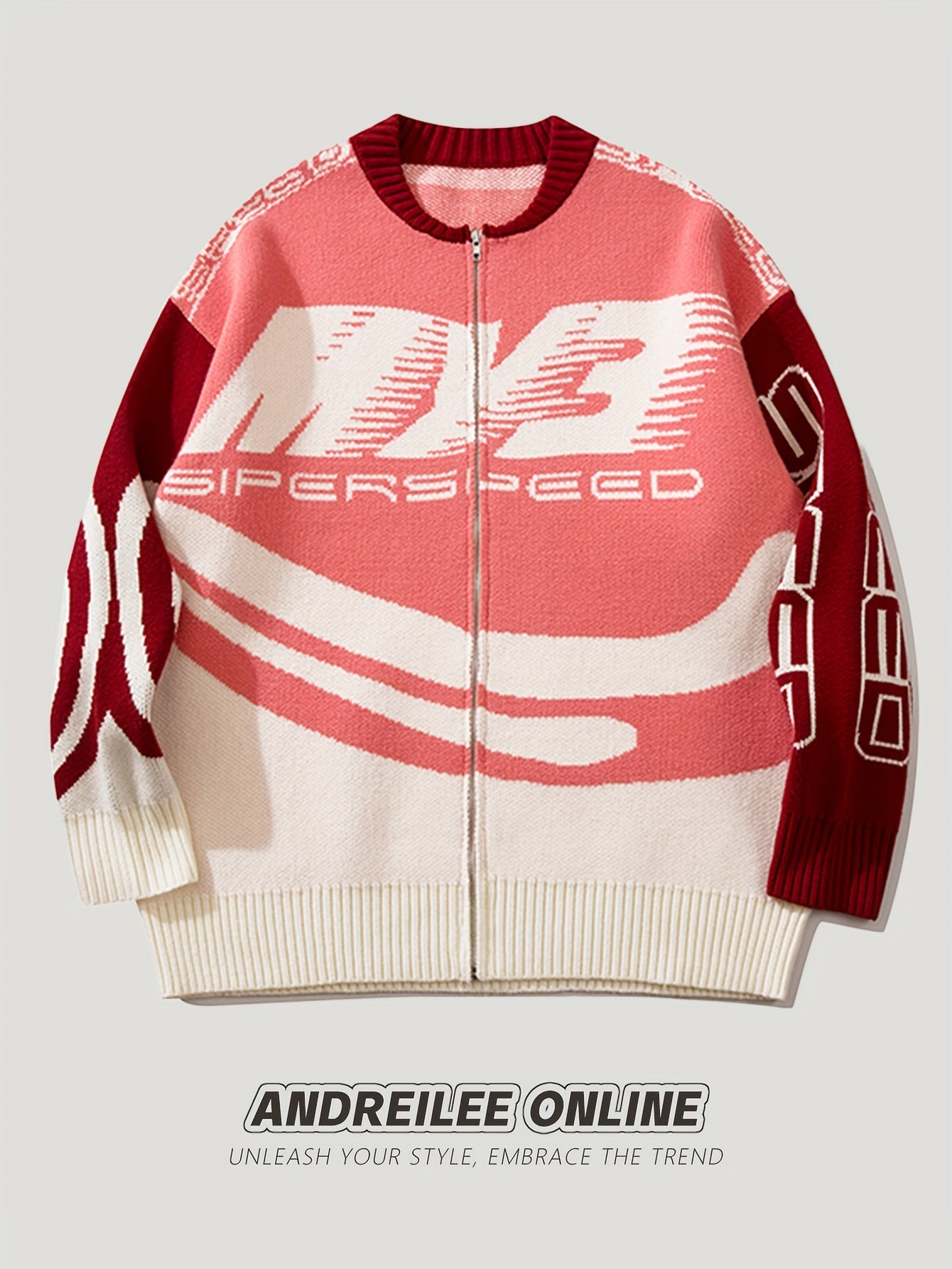 Retro Mid Stretch RIDER MORE Cardigan, Men's Casual Vintage.