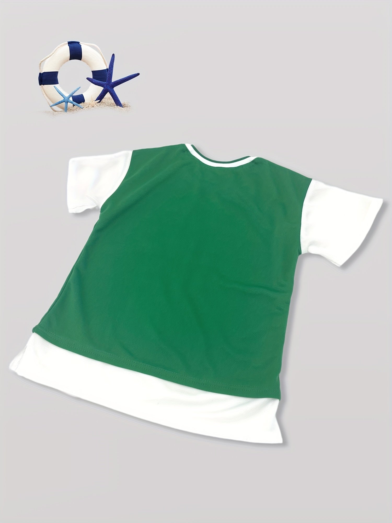 Boys "Young Winning" Number "65" Casual Outfit Round Neck T-shirt.