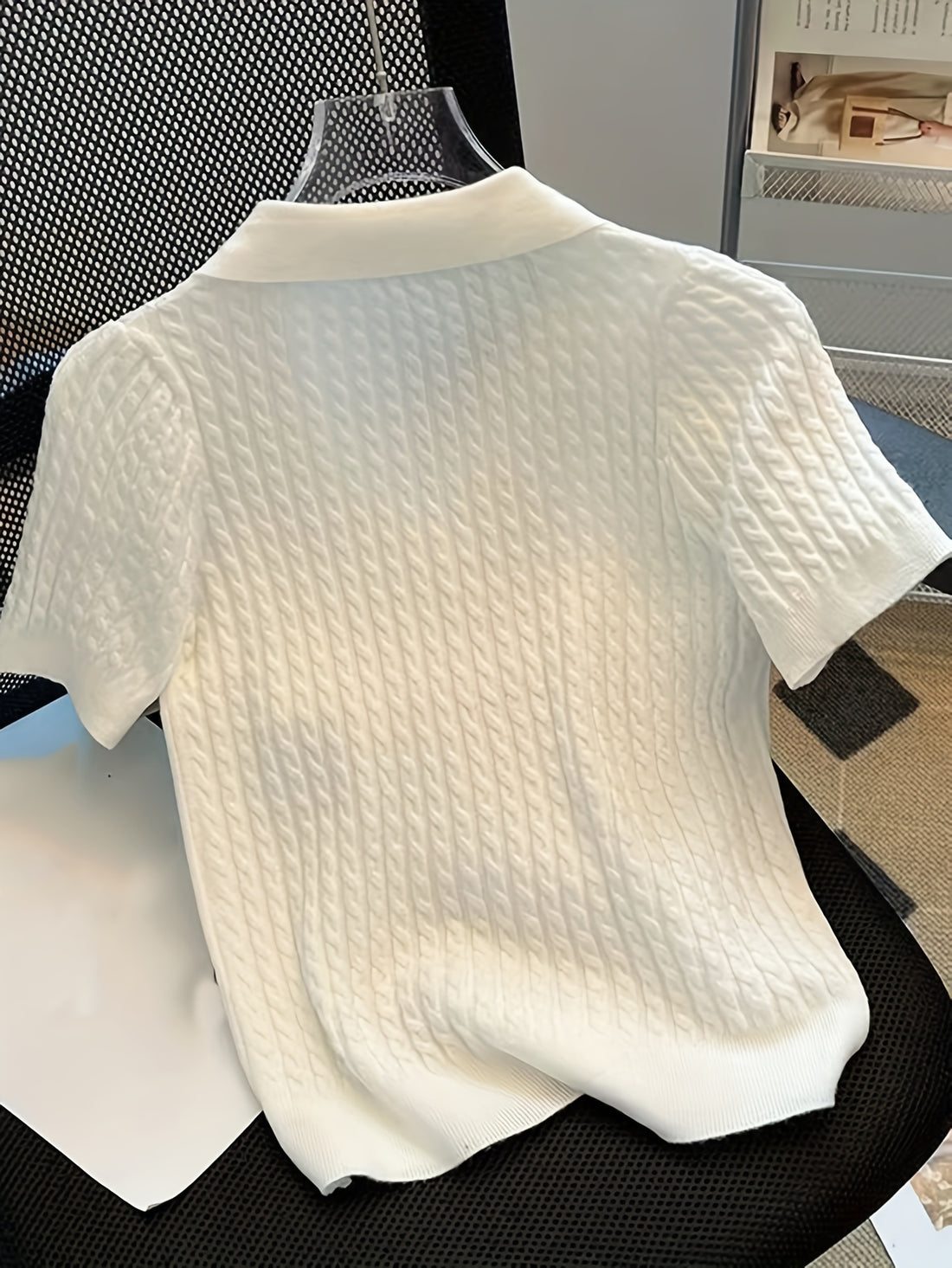 Women'S Casual Crew Neck Top - Short Sleeve,