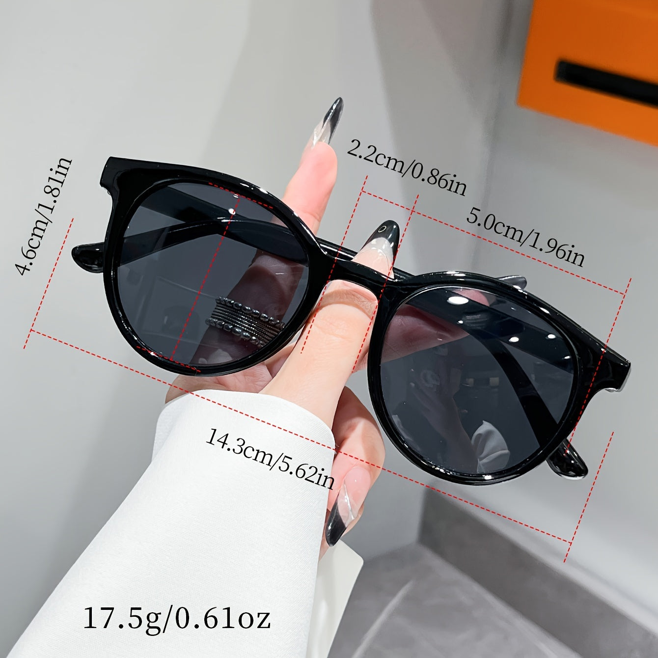 3pairs Oval Fashion Sunglasses For Women Men.