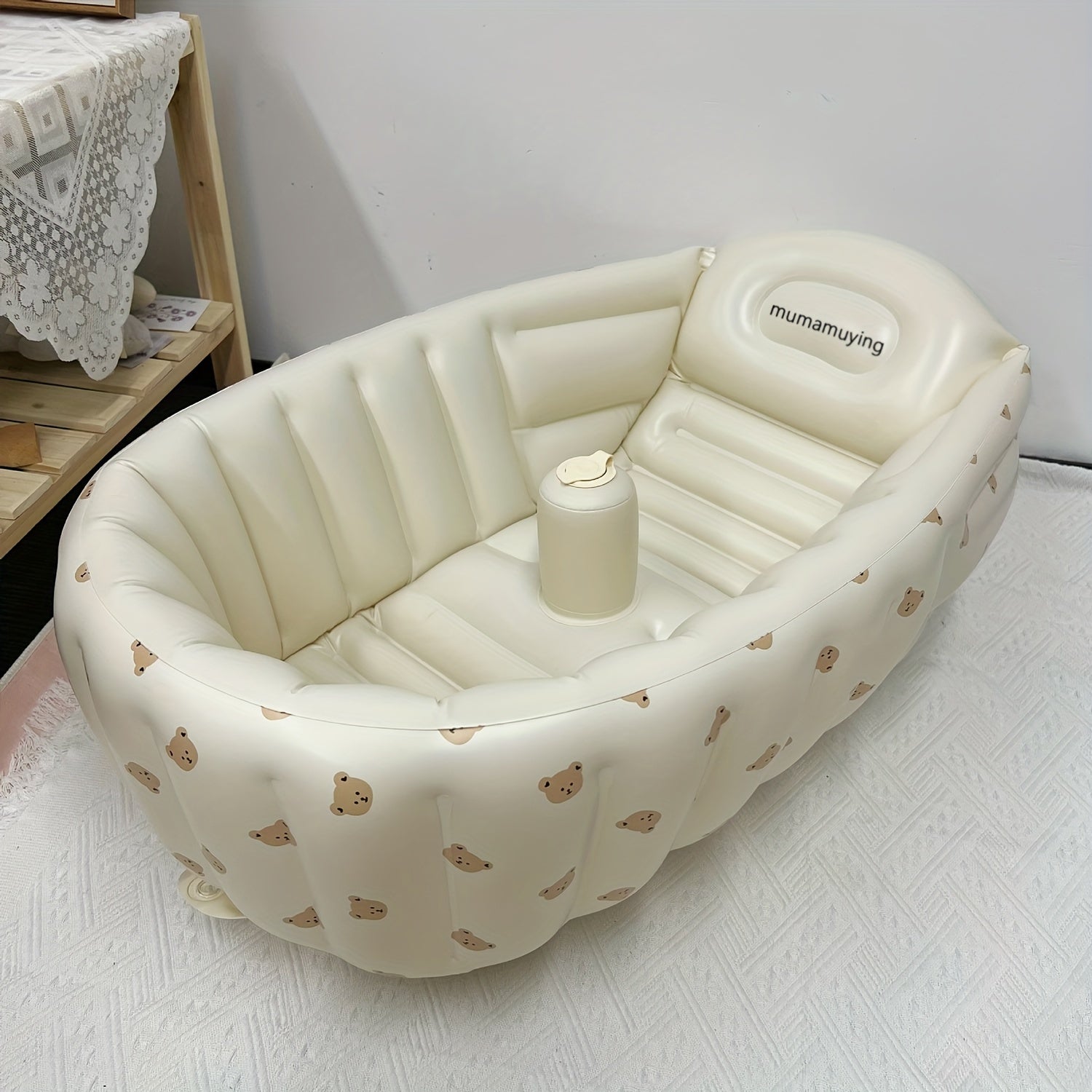 Newborn Baby Inflatable Bathtub, Baby Bathtub Inflatable Tub, Outdoor Portable Tub Game Pool, Halloween, Thanksgiving And Christmas Gift