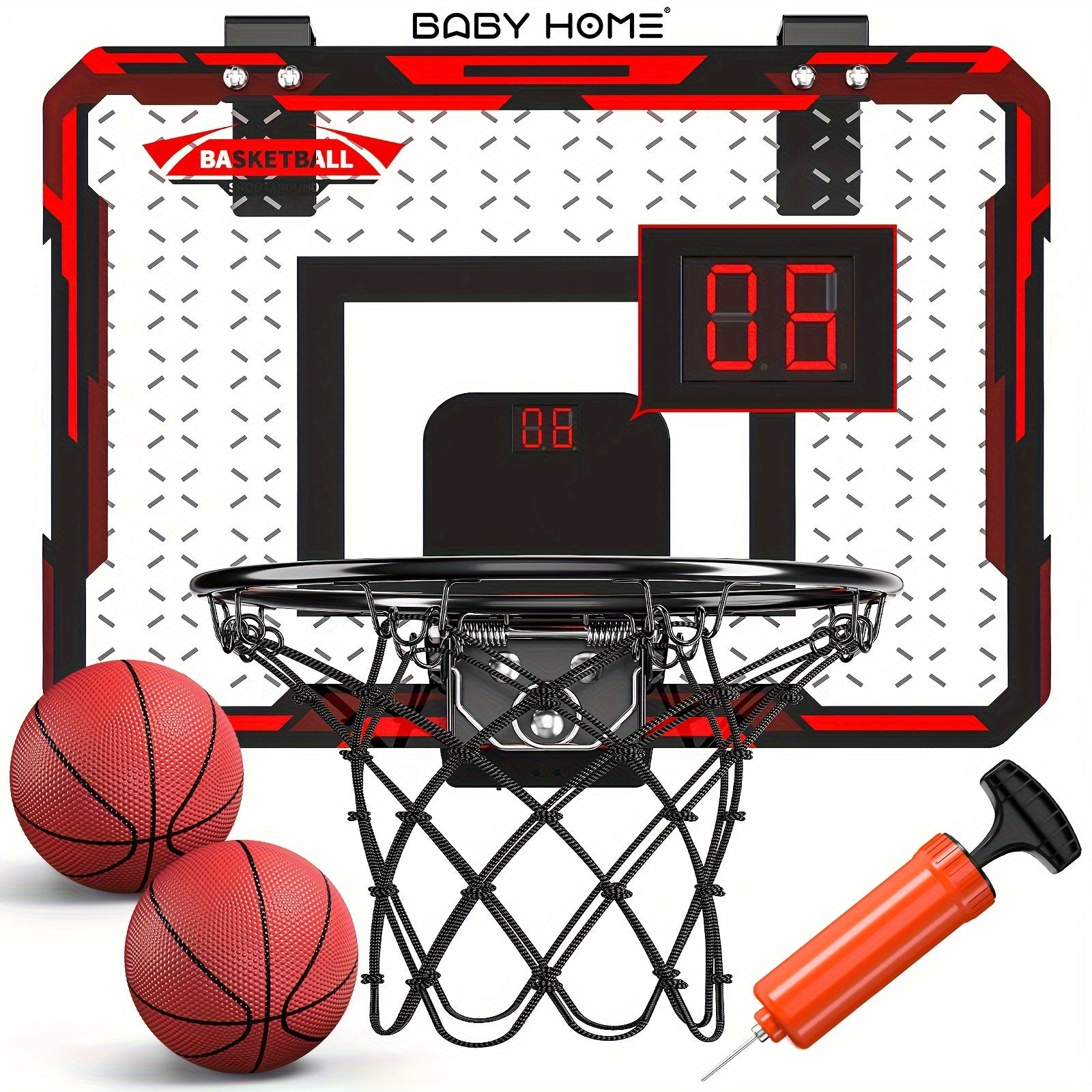 Indoor Basketball Hoop For Kids, Door Room Basketball Hoop,
